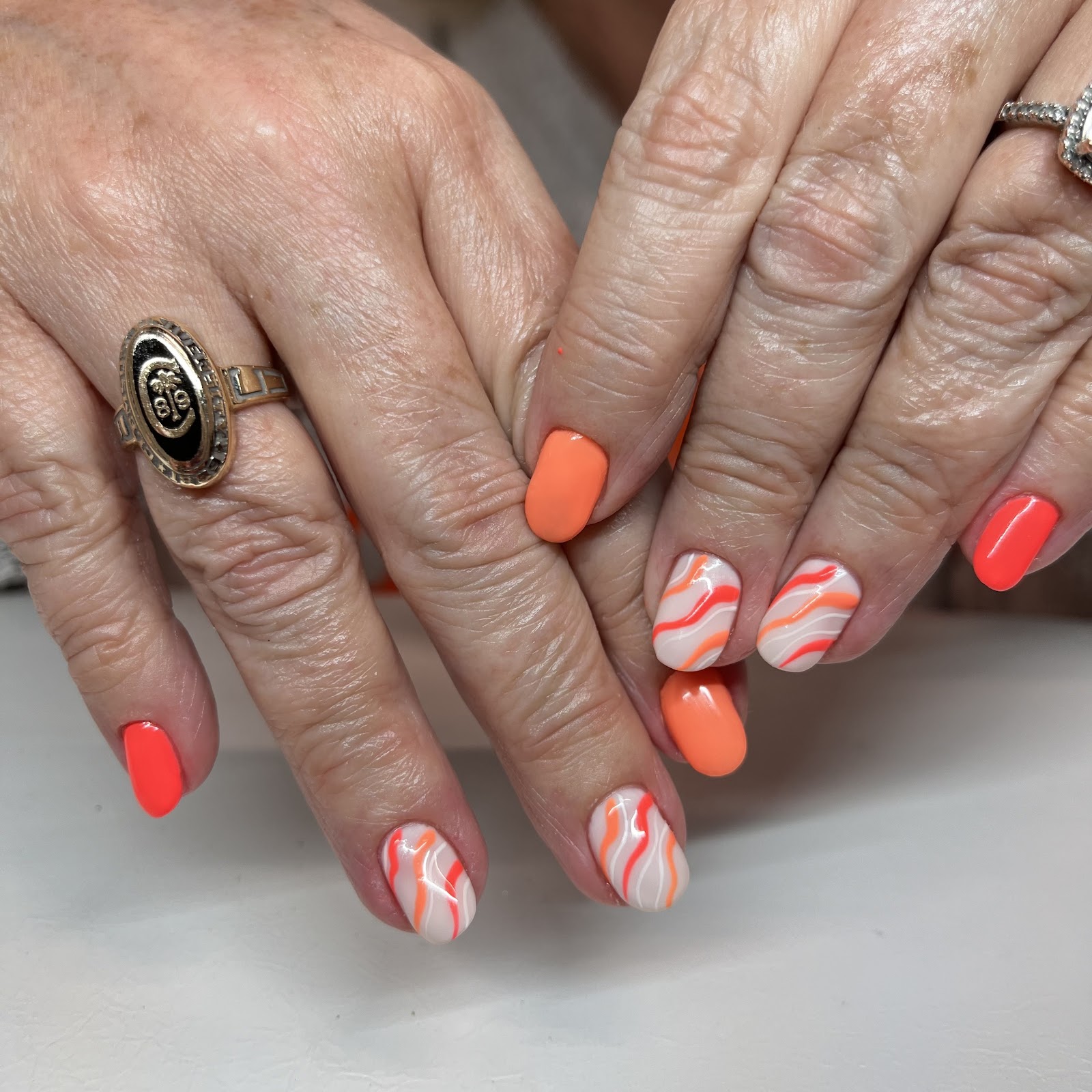 Pekis nails nail work in Greer, South Carolina